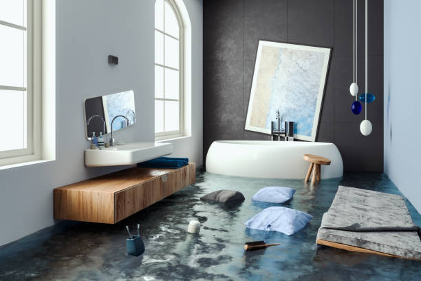 Water damage restoration process in Sardinia, OH